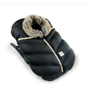 Black 7am Enfant Car Seat Cocoon- Tundra